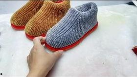 成人毛线鞋教程视频,轻松学会编织成人毛线鞋
