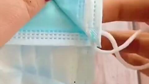 成人叠儿童口罩方法视频,成人叠儿童口罩的正确方法